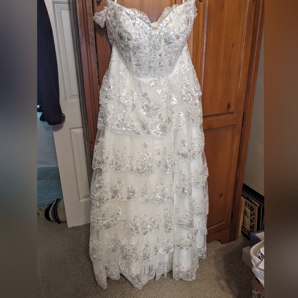 Lace Wedding Dress - Picture 7 of 9